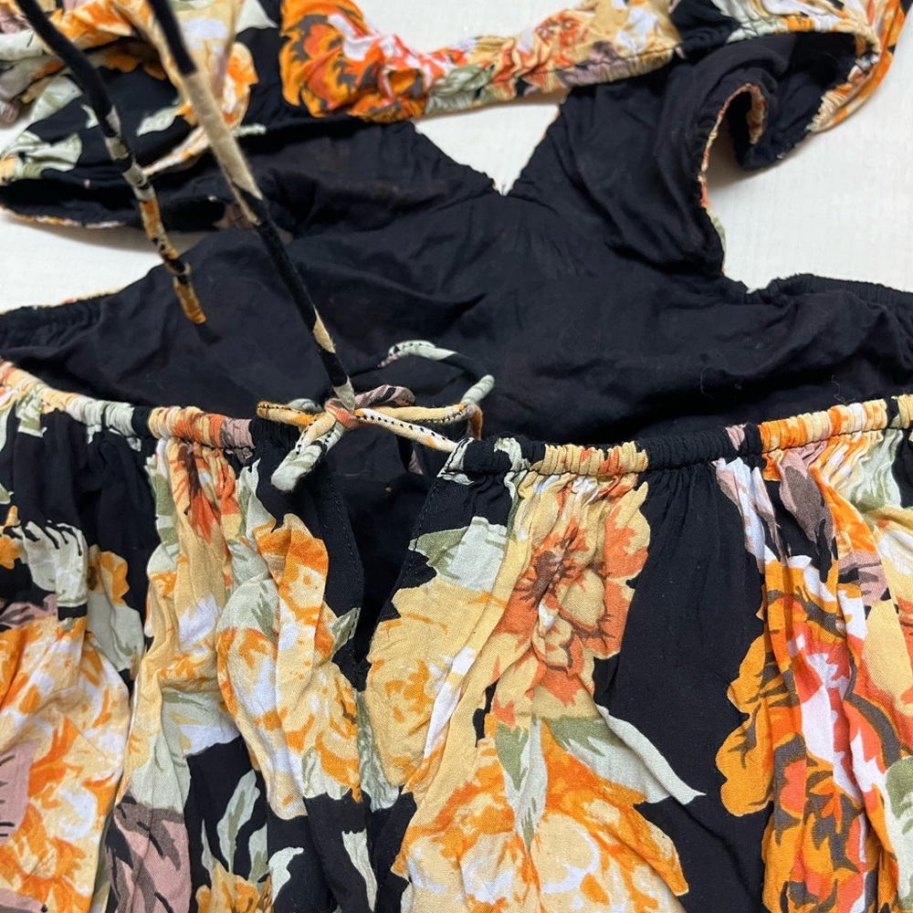 Bardot size 6 floral cutout mini dress - Picture 8 of 15